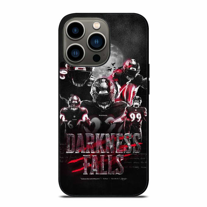 Baltimore Ravens Darkness Falls iPhone 13 Case