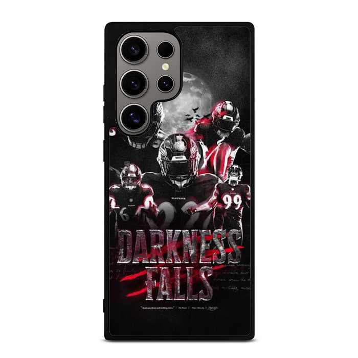 Baltimore Ravens Darkness Falls Samsung S22 Case