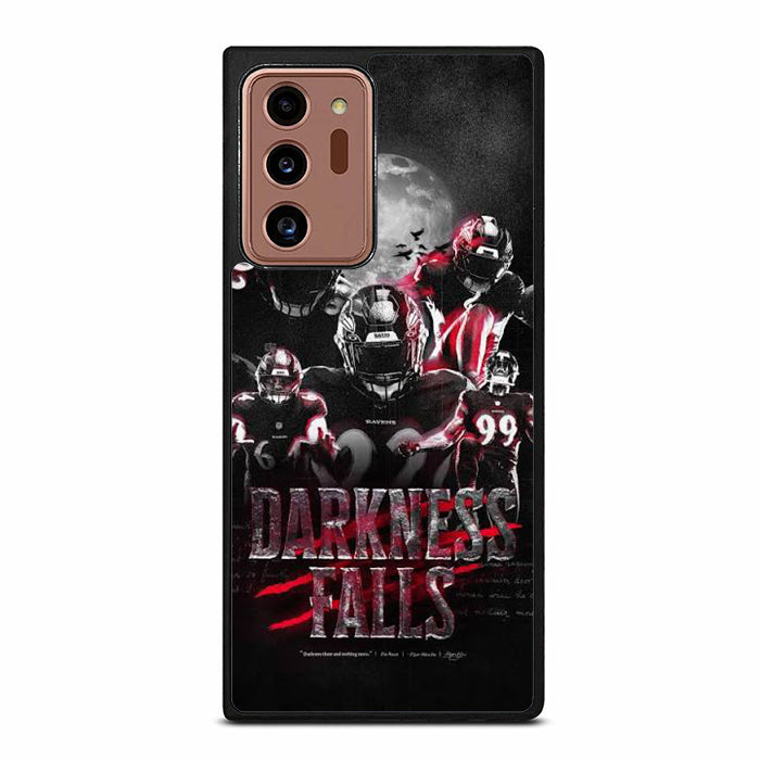 Baltimore Ravens Darkness Falls Samsung Note 20 Case