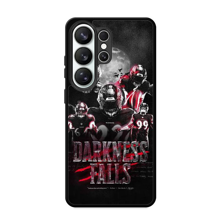 Baltimore Ravens Darkness Falls Samsung S26 Case