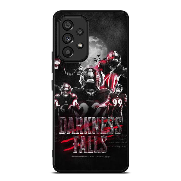 Baltimore Ravens Darkness Falls Samsung A53 Case