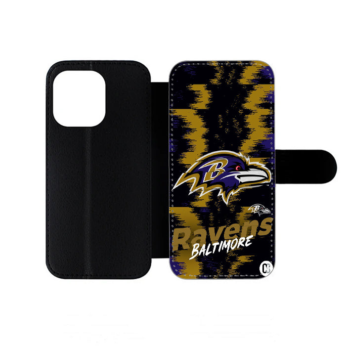 Baltimore Ravens Logo iPhone Wallet Case