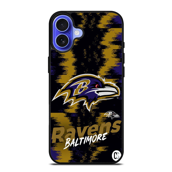 Baltimore Ravens Logo iPhone 16 Case