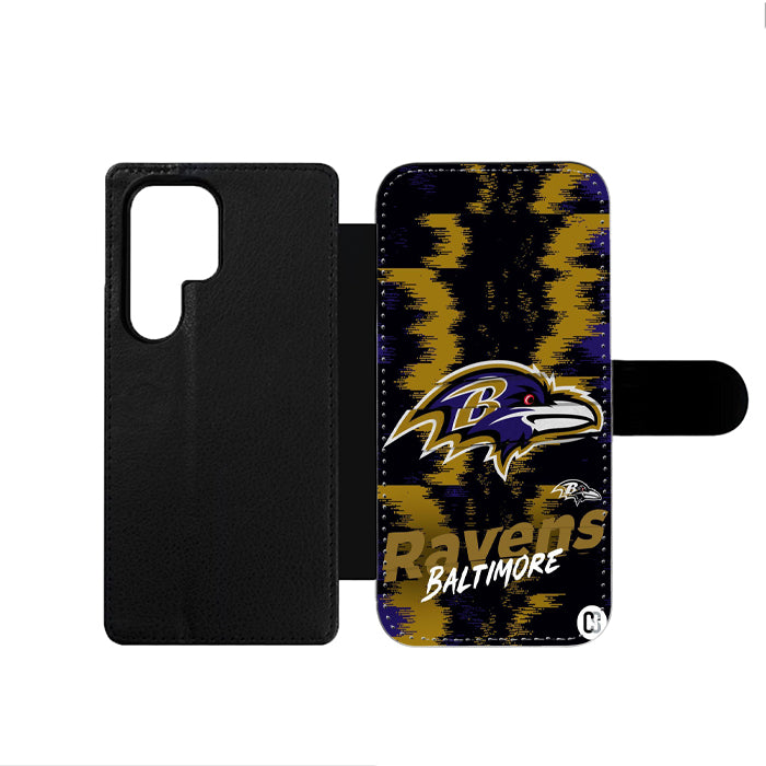 Baltimore Ravens Logo Samsung Wallet Case