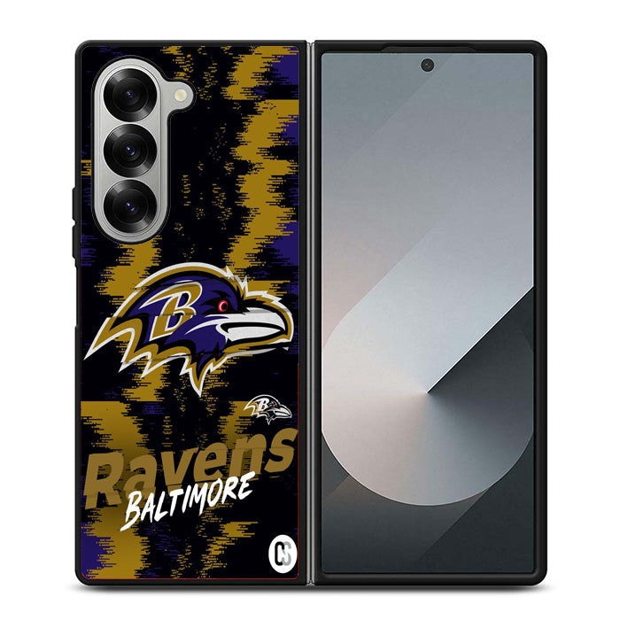 Baltimore Ravens Logo Samsung Z Fold Case