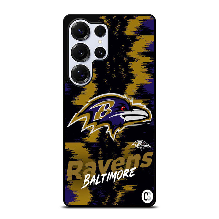 Baltimore Ravens Logo Samsung S25 Case