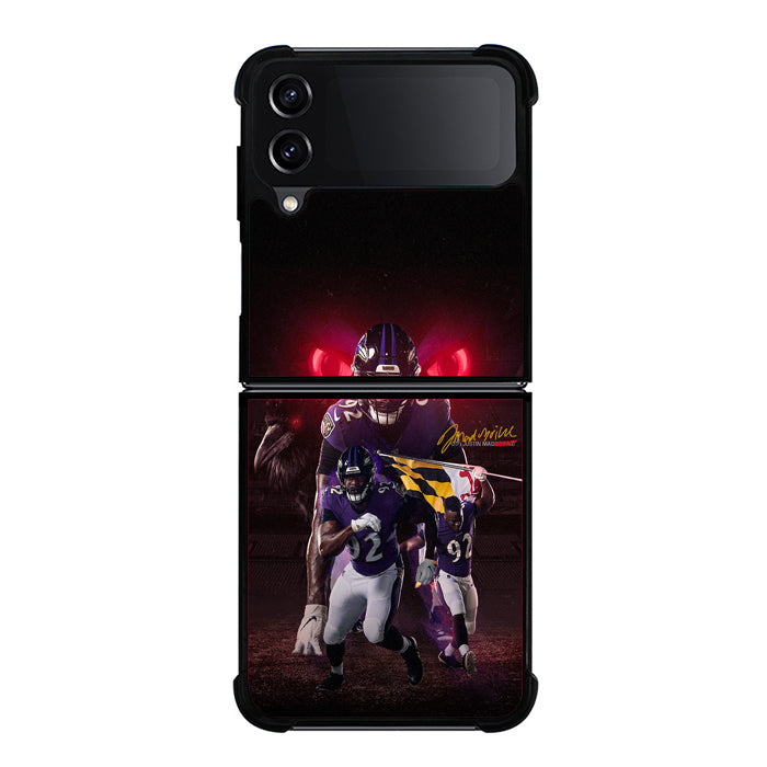 Baltimore Ravens Team Samsung Z Flip Case