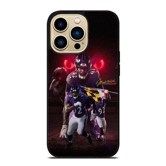 Baltimore Ravens Team iPhone 15 Case