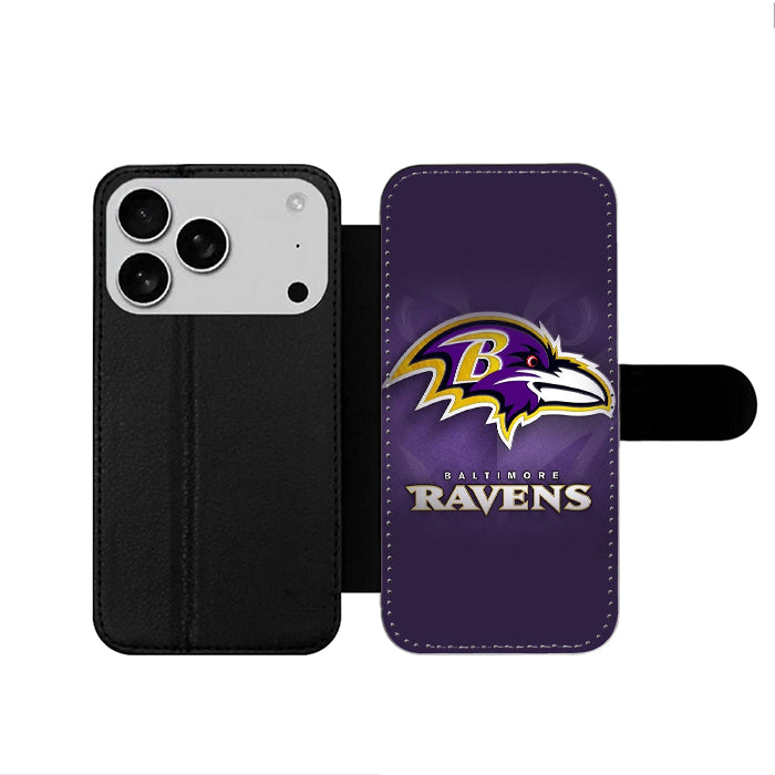 Baltimore Ravens iPhone 17 Wallet Case