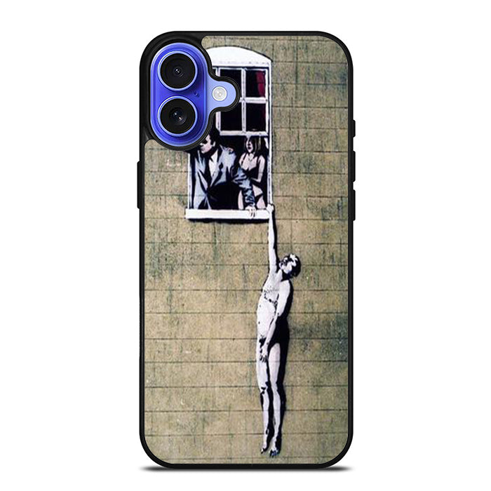 Bansky Street Art iPhone 16 Case