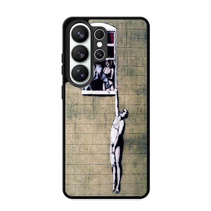 Bansky Street Art Samsung S26 Case