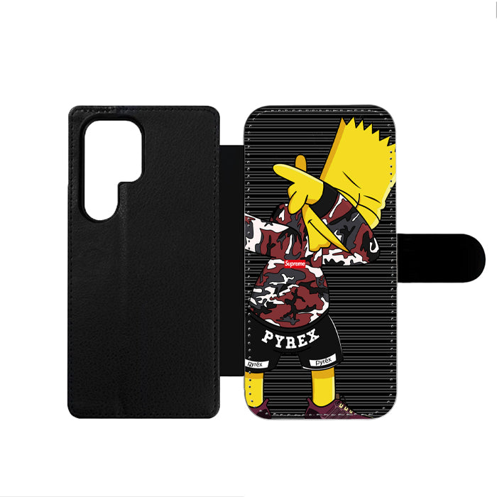 Bart Simpson Dab Samsung Wallet Case