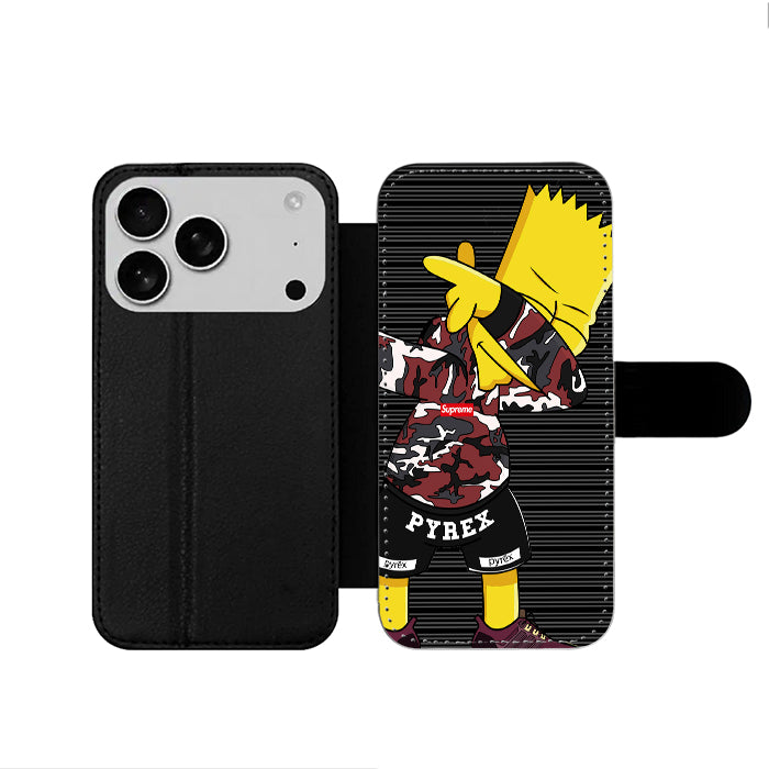 Bart Simpson Dab iPhone 17 Wallet Case