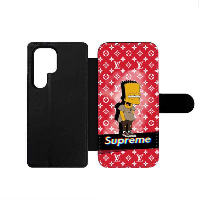 Bart Simpson Louis Vuitton Samsung Wallet Case