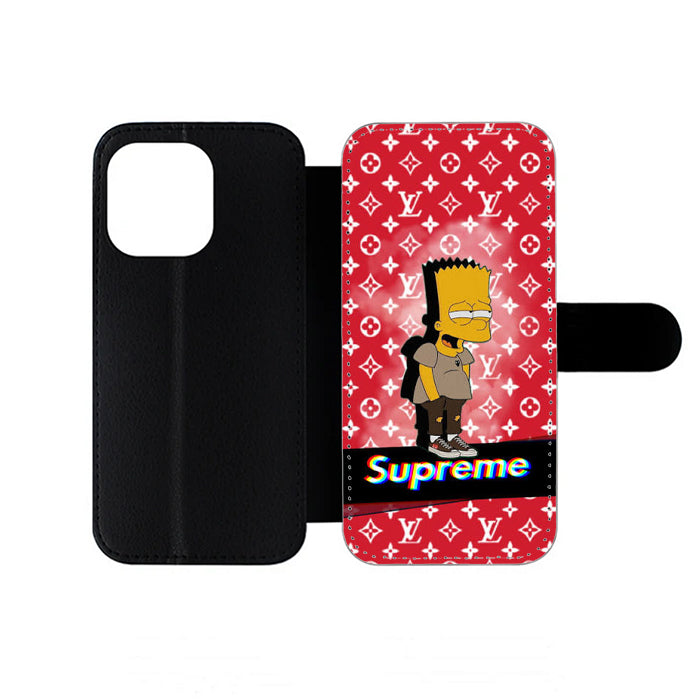 Bart Simpson Louis Vuitton iPhone Wallet Case