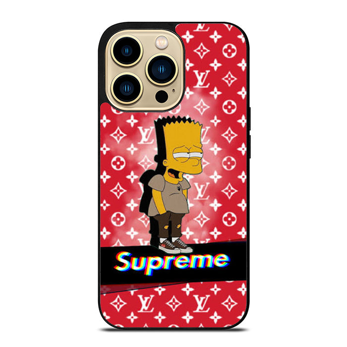 Bart Simpson Louis Vuitton iPhone 15 Case