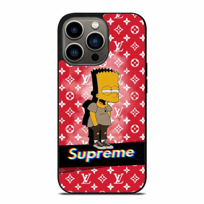 Bart Simpson Louis Vuitton iPhone 13 Case