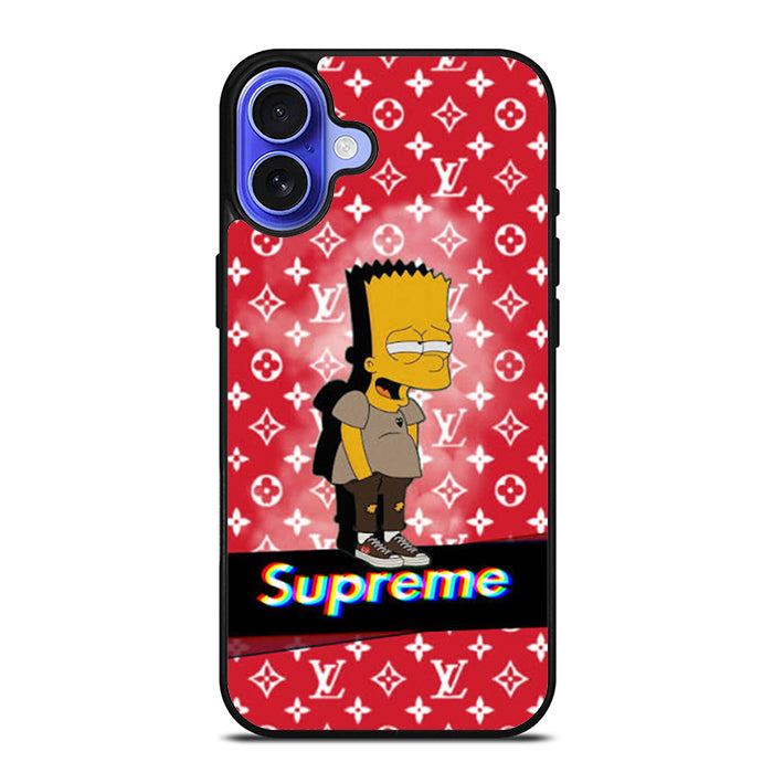Bart Simpson Louis Vuitton iPhone 16 Case