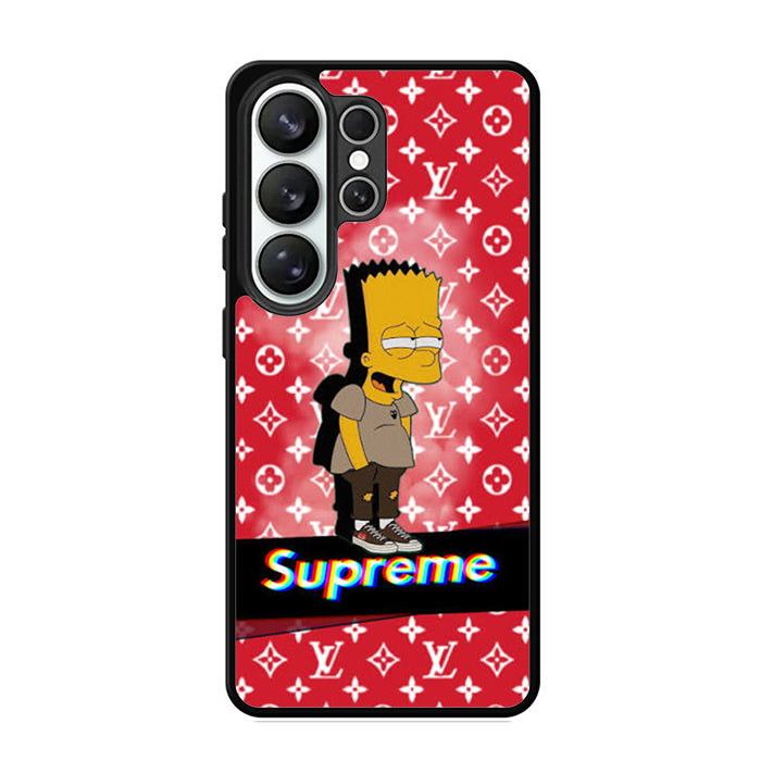 Bart Simpson Louis Vuitton Samsung S26 Case
