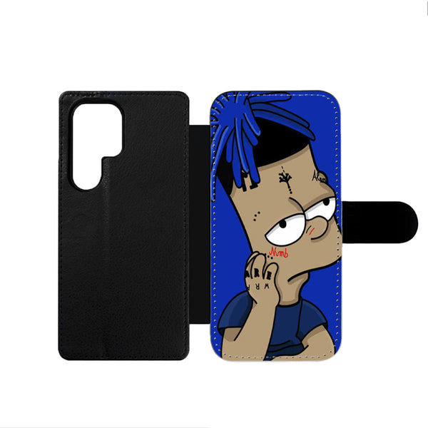 Bart Simpson Pose Samsung Wallet Case