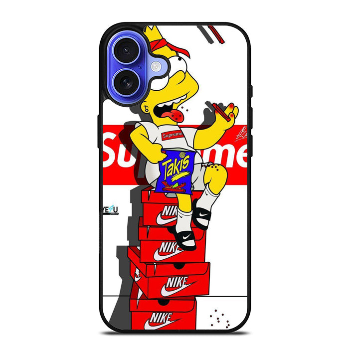 Bart Simpson Supreme iPhone 17 Case