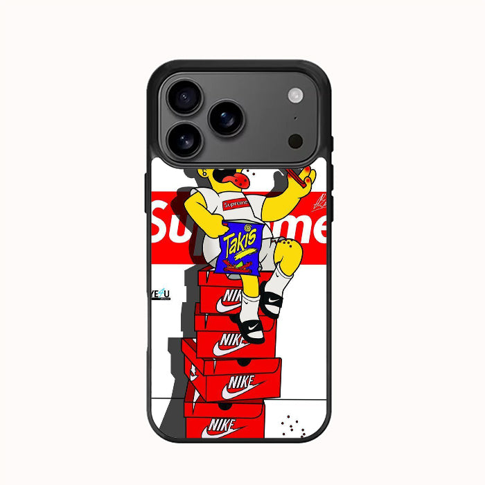 Bart Simpson Supreme iPhone 18 Case