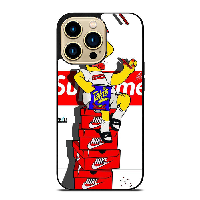 Bart Simpson Supreme iPhone 15 Case