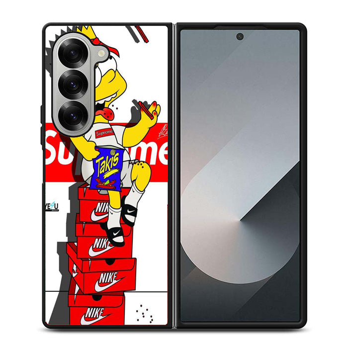 Bart Simpson Supreme Samsung Z Fold 6 Case