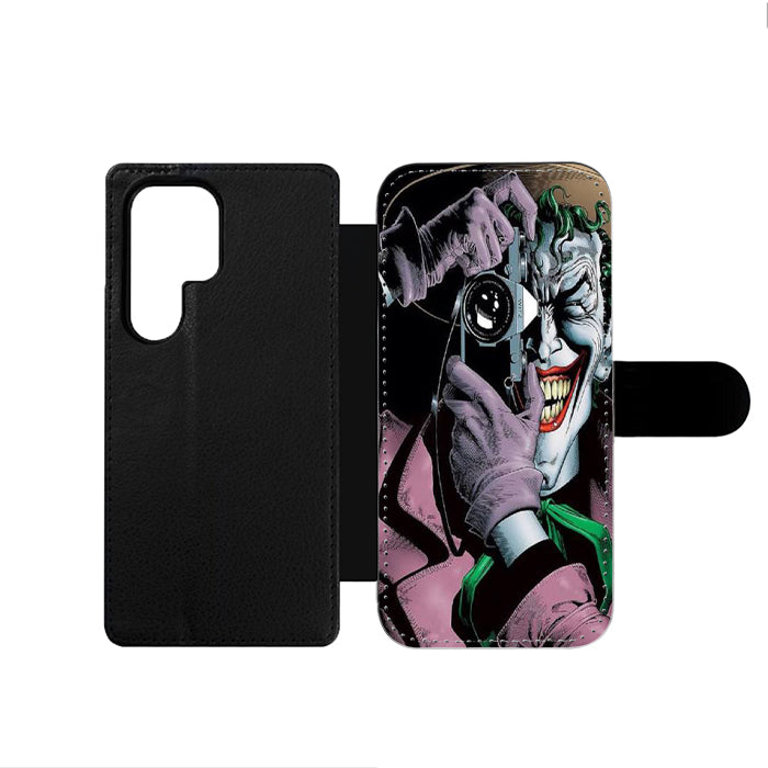 Batman Killing Joker Samsung Wallet Case