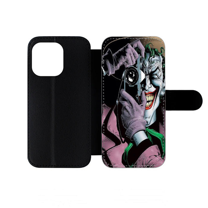 Batman Killing Joker iPhone Wallet Case