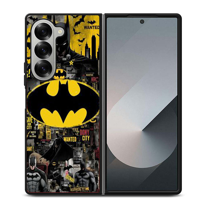 Batman Wanted Samsung Z Fold Case