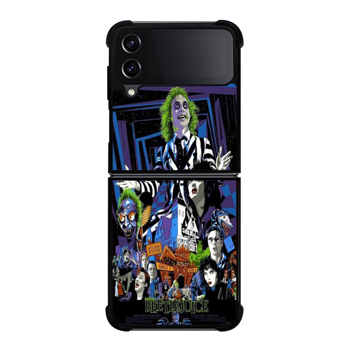 Beetlejuice Art Samsung Z Flip 4 Case