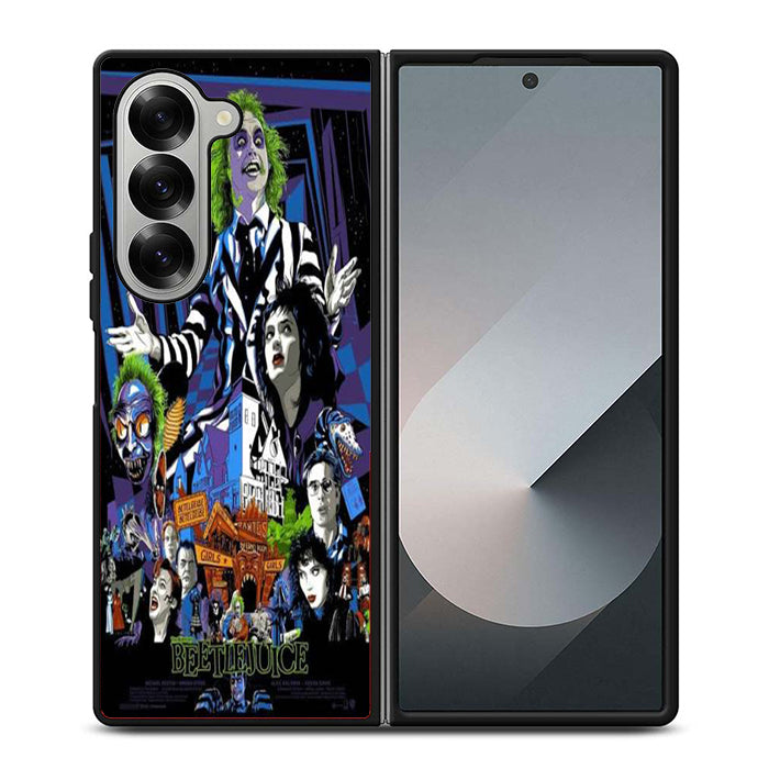 Beetlejuice Art Samsung Z Fold Case