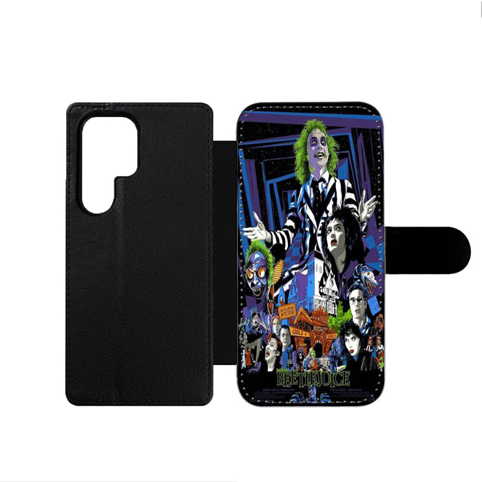 Beetlejuice Art Samsung Wallet Case