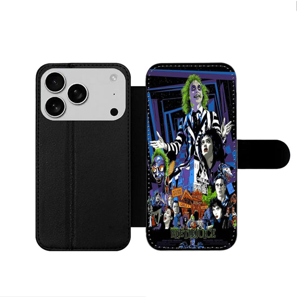 Beetlejuice Art iPhone 17 Wallet Case