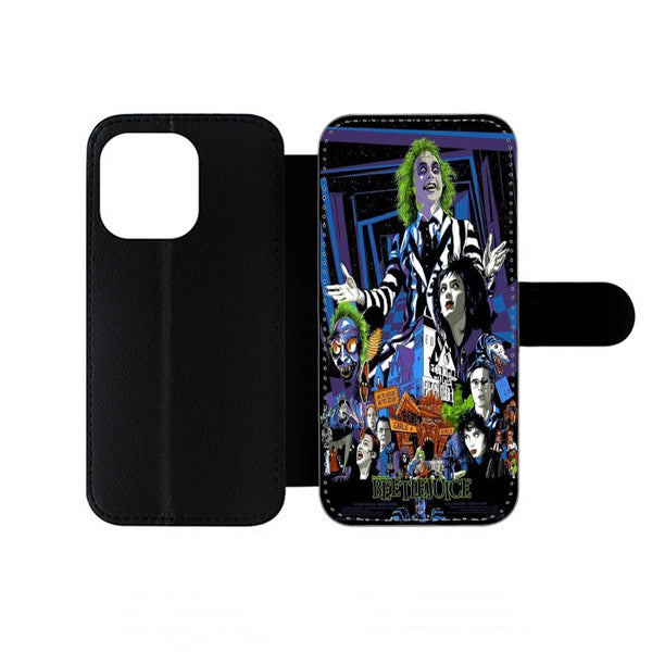 Beetlejuice Art iPhone Wallet Case