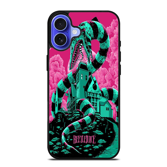 Beetlejuice Pink iPhone 17 Case