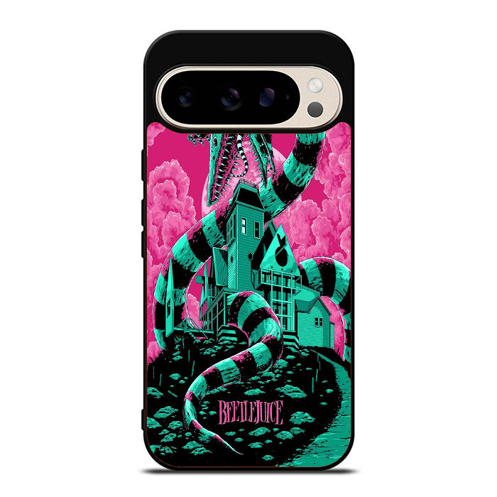 Beetlejuice Pink Google Pixel 9 Case