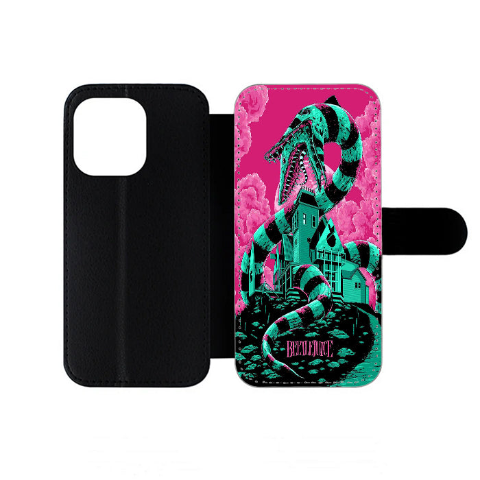 Beetlejuice Pink iPhone Wallet Case