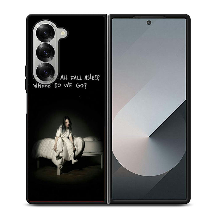 Billie Eilish Quote Samsung Z Fold 6 Case