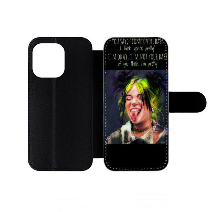 Billie Eilish Quotes iPhone Wallet Case