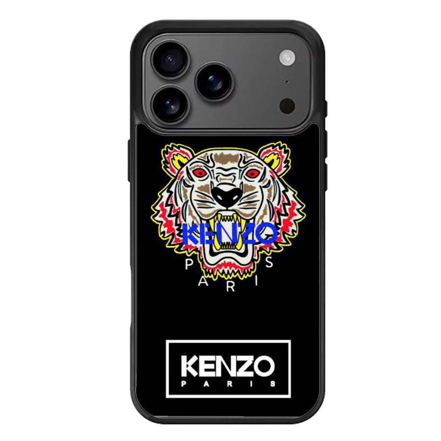 Black Logo Kenzo iPhone 17 Case