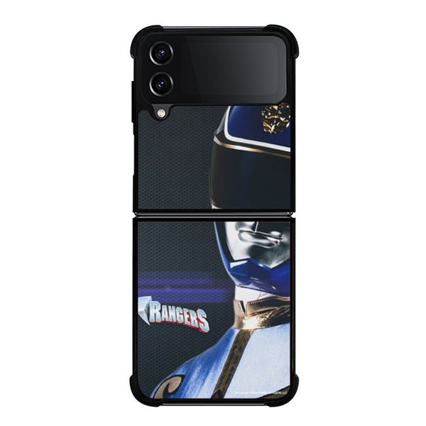 Blue Power Rangers Samsung Z Flip Case