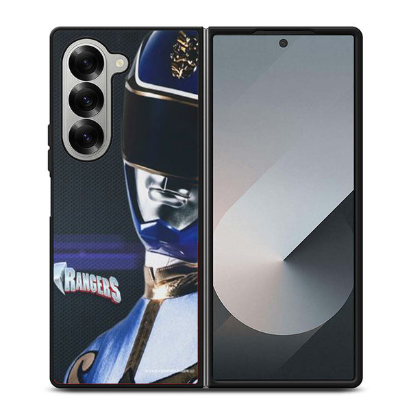 Blue Power Rangers Samsung Z Fold Case