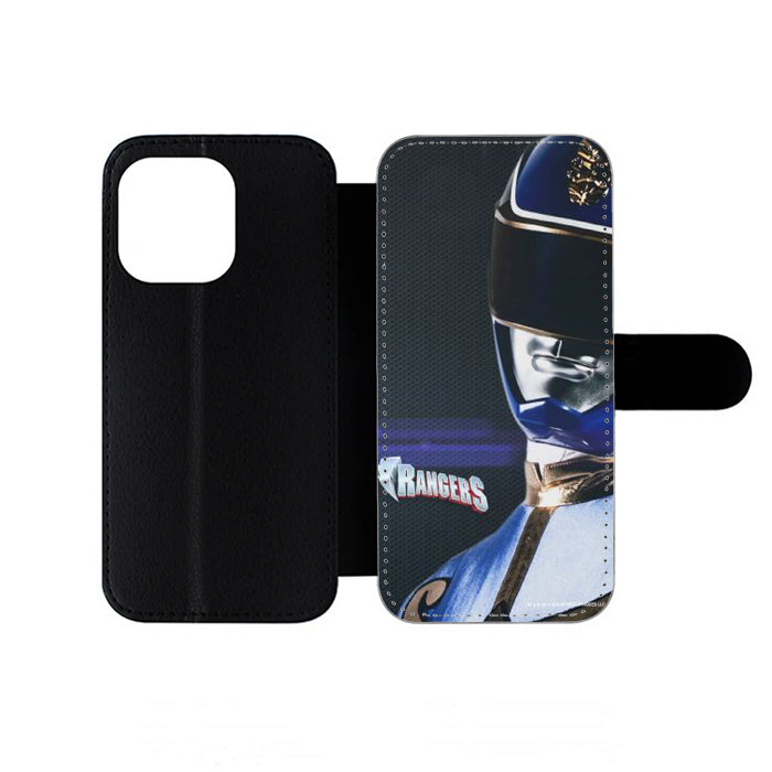 Blue Power Rangers iPhone Wallet Case