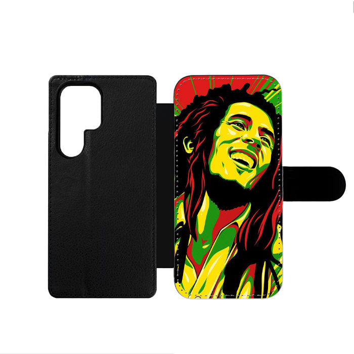 Bob Marley Reggae Samsung Wallet Case