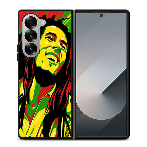 Bob Marley Reggae Samsung Z Fold Case