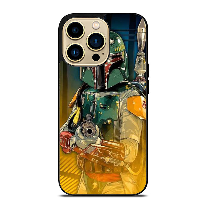 Boba Fett Heros Star Wars Art iPhone 14 Case