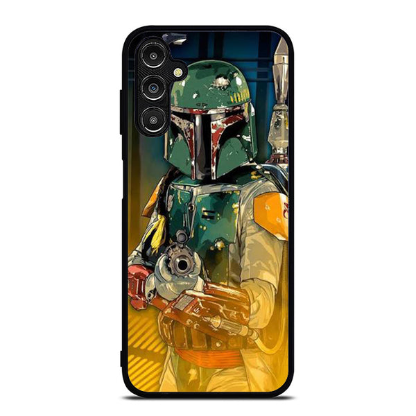 Boba Fett Heros Star Wars Art Samsung A14 Case