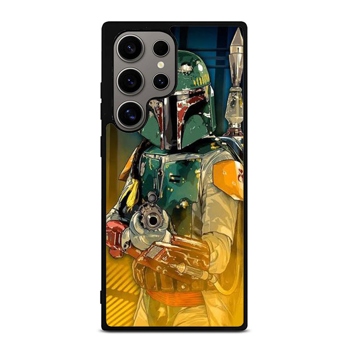 Boba Fett Heros Star Wars Art Samsung S24 Case